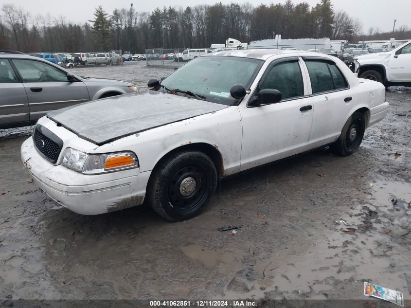 2008 Ford Crown Victoria Police/Police Interceptor VIN: 2FAHP71VX8X156910 Lot: 41062851