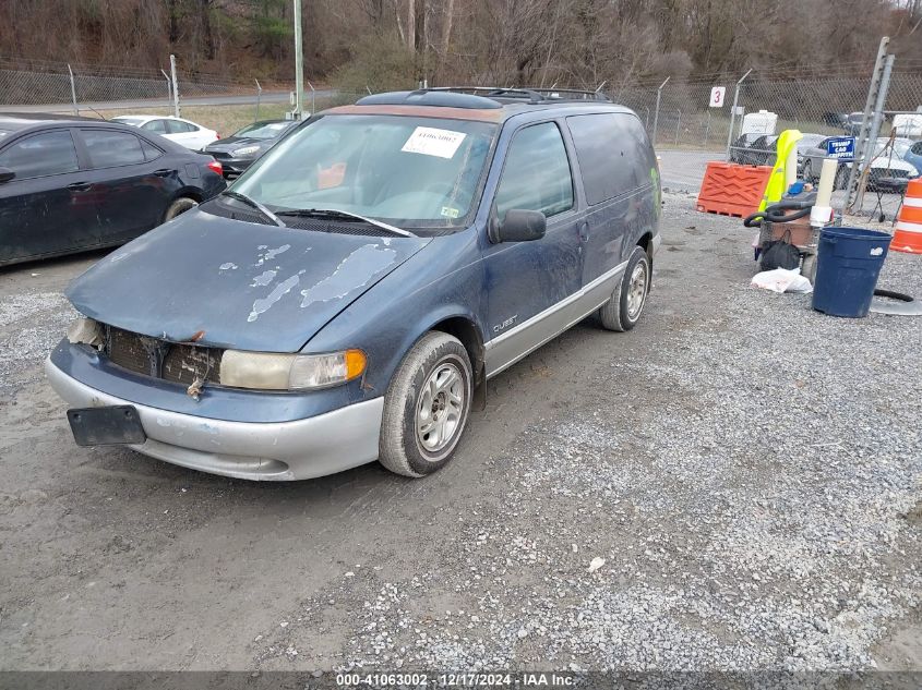 1998 Nissan Quest Gxe/Xe VIN: 4N2DN1112WD801169 Lot: 41063002