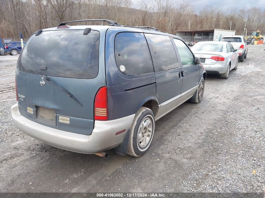 1998 Nissan Quest Gxe/Xe VIN: 4N2DN1112WD801169 Lot: 41063002