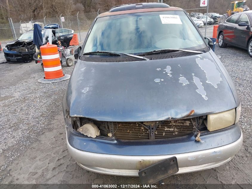 1998 Nissan Quest Gxe/Xe VIN: 4N2DN1112WD801169 Lot: 41063002