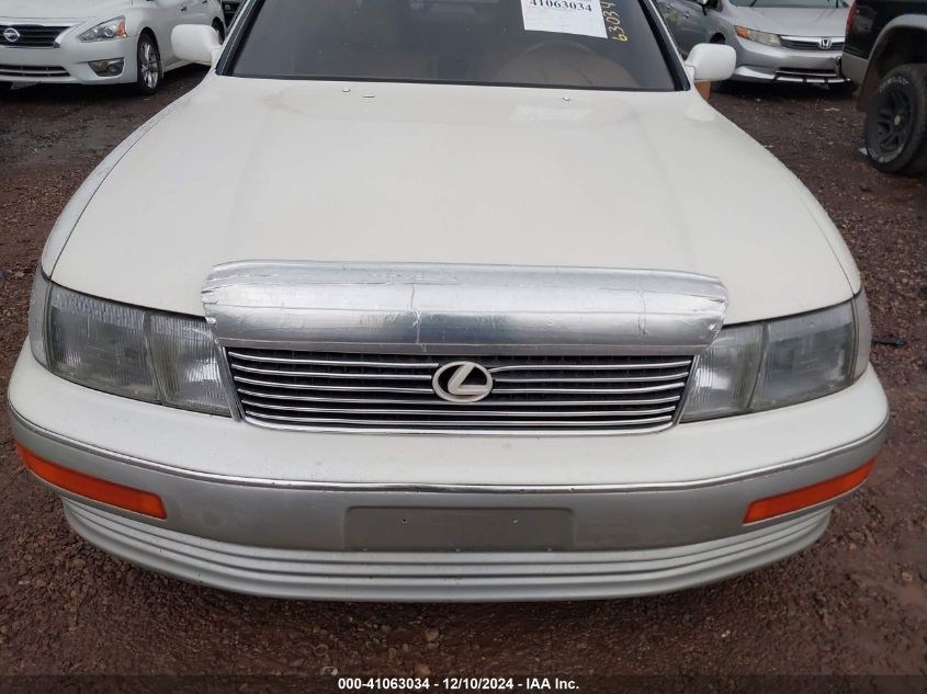 1992 Lexus Ls 400 VIN: JT8UF11E5N0122181 Lot: 41063034