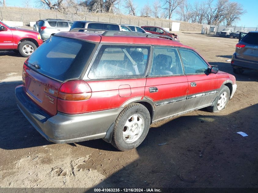 1996 Subaru Legacy Outback VIN: 4S3BG6859T7375372 Lot: 41063235