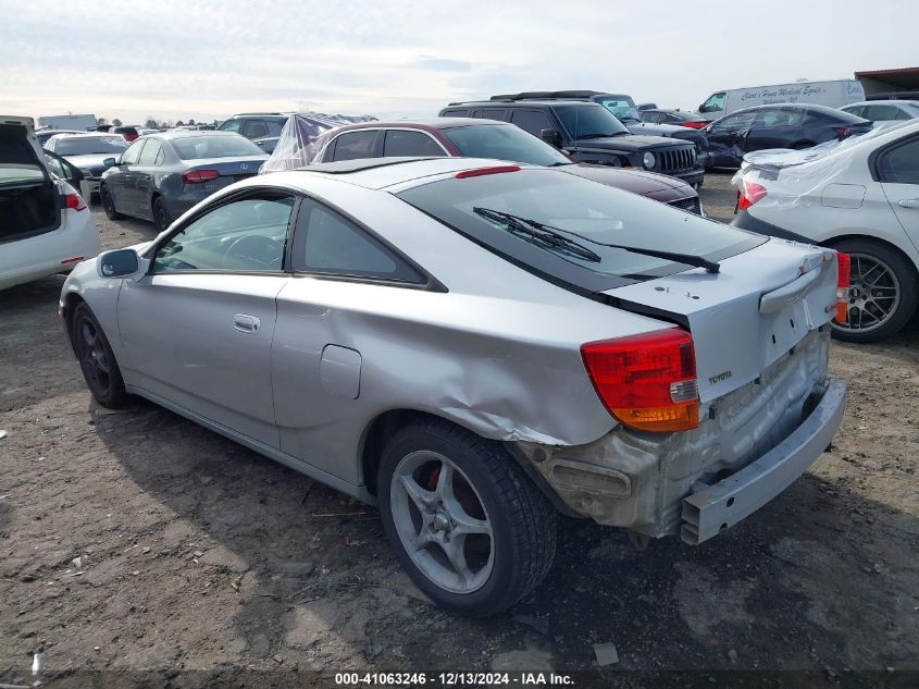 2000 Toyota Celica Gts VIN: JTDDY32T0Y0019694 Lot: 41063246