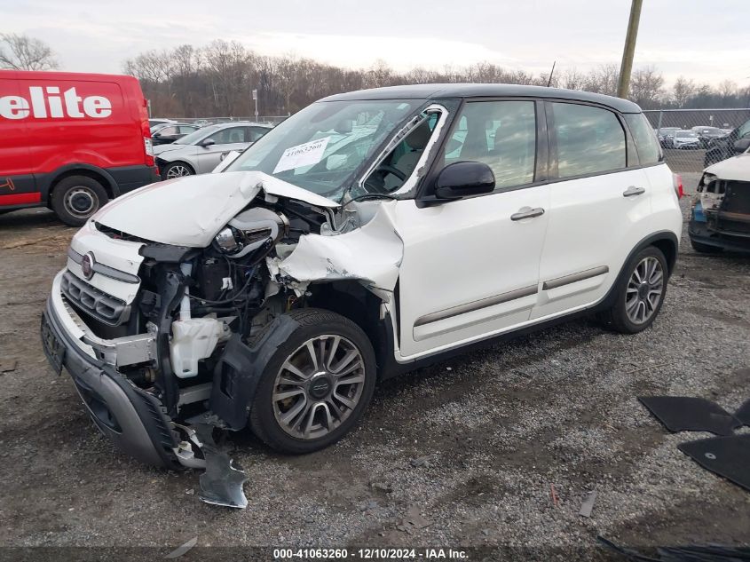 2018 Fiat 500L Trekking VIN: ZFBCFADH6JZ041198 Lot: 41063260