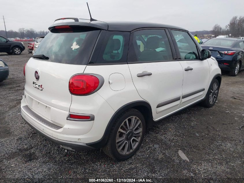 2018 Fiat 500L Trekking VIN: ZFBCFADH6JZ041198 Lot: 41063260