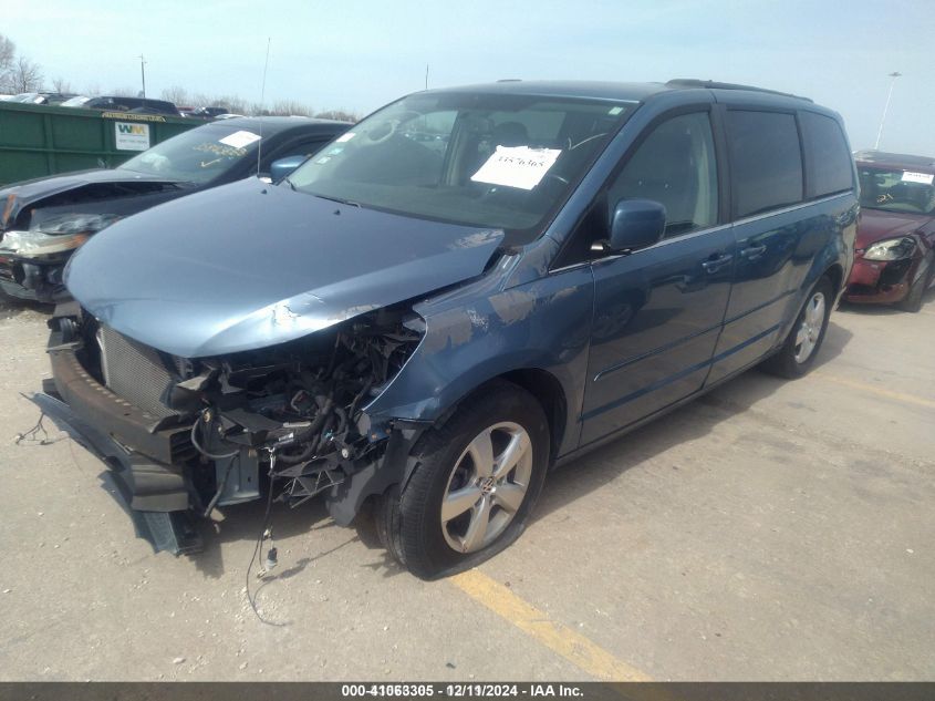 2011 Volkswagen Routan VIN: 2V4RW3DG9BR789665 Lot: 41063305