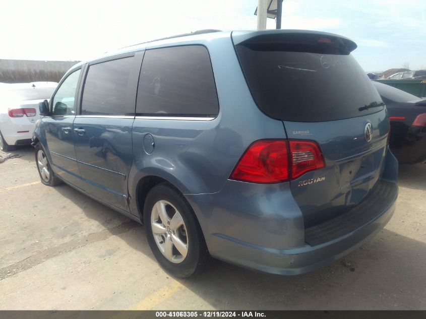 2011 Volkswagen Routan VIN: 2V4RW3DG9BR789665 Lot: 41063305