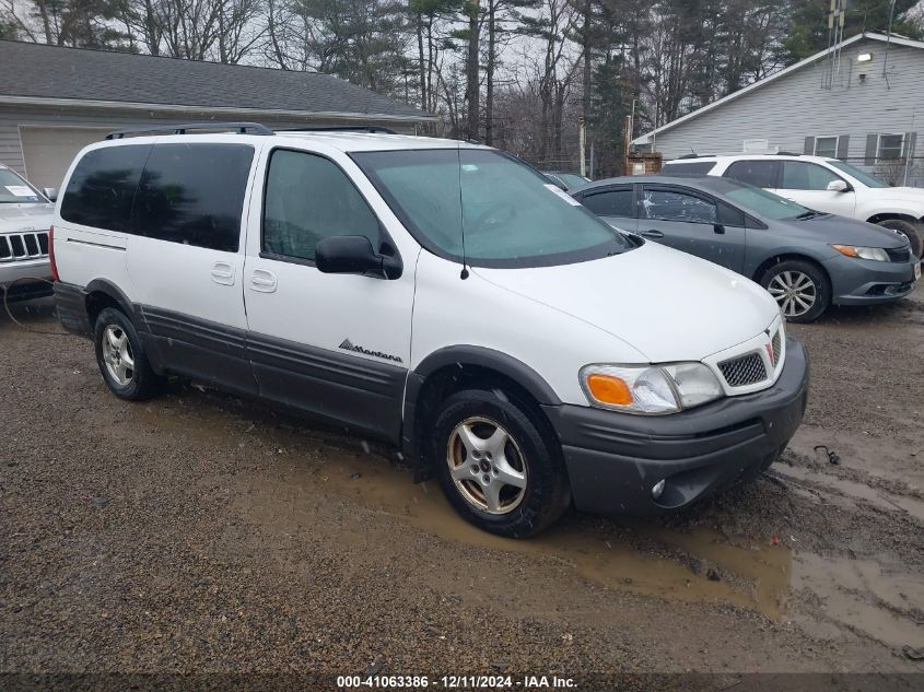 2004 Pontiac Montana M16 W/1Sa Pkg. VIN: 1GMDX03EX4D139759 Lot: 41063386