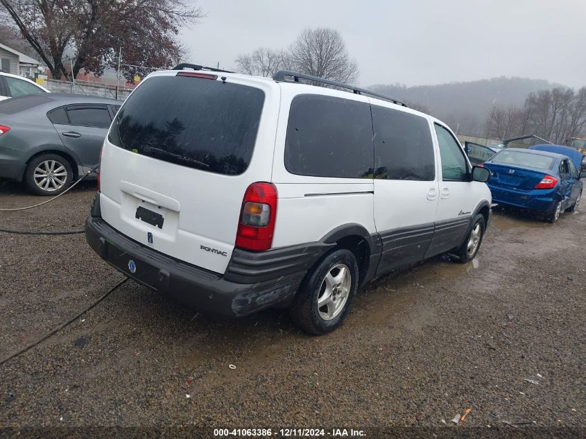 2004 Pontiac Montana M16 W/1Sa Pkg. VIN: 1GMDX03EX4D139759 Lot: 41063386