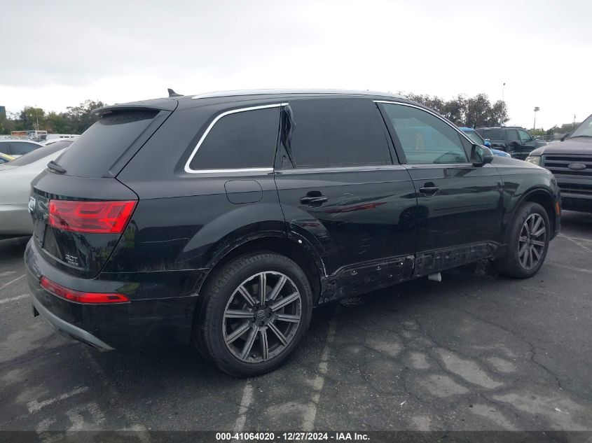 2017 Audi Q7 3.0T Premium VIN: WA1LAAF72HD021869 Lot: 41064020