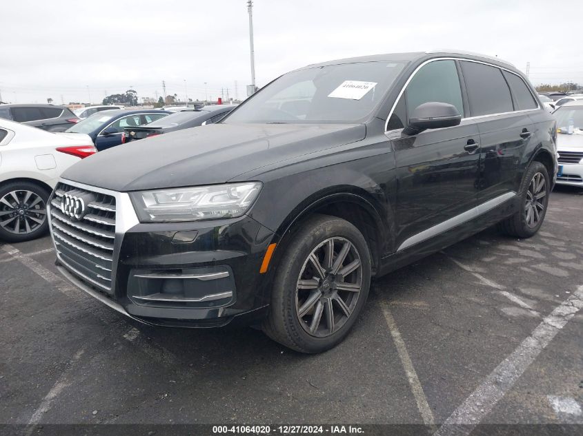 2017 Audi Q7 3.0T Premium VIN: WA1LAAF72HD021869 Lot: 41064020