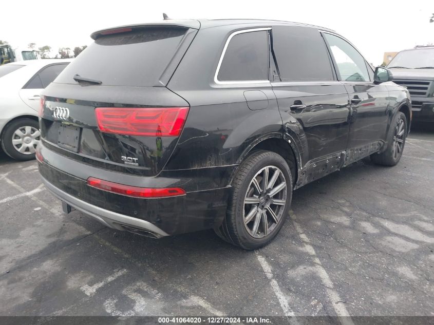 2017 Audi Q7 3.0T Premium VIN: WA1LAAF72HD021869 Lot: 41064020