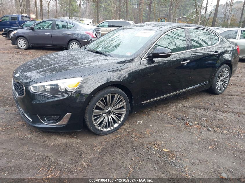 2014 Kia Cadenza Limited VIN: KNALN4D76E5143443 Lot: 41064163