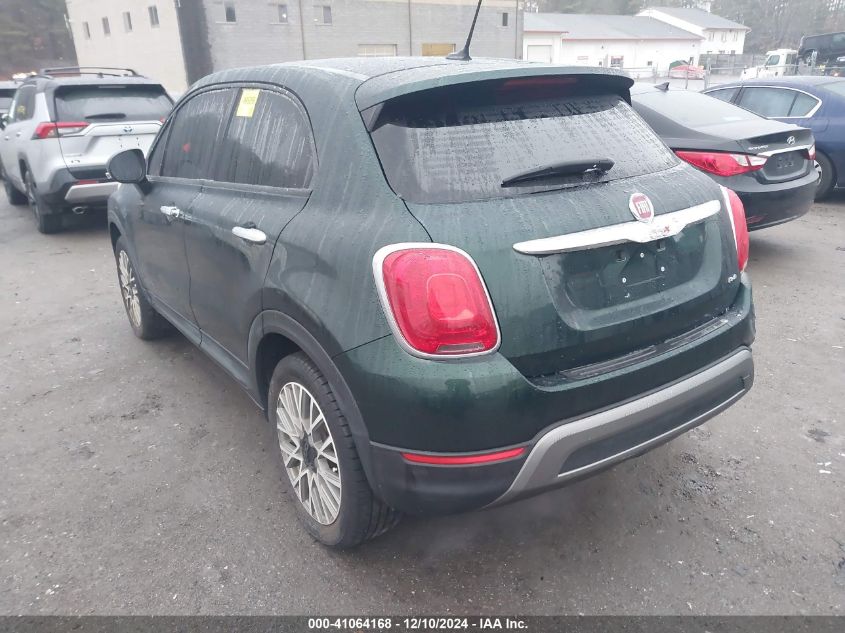 2016 Fiat 500X Trekking VIN: ZFBCFYCT2GP394945 Lot: 41064168