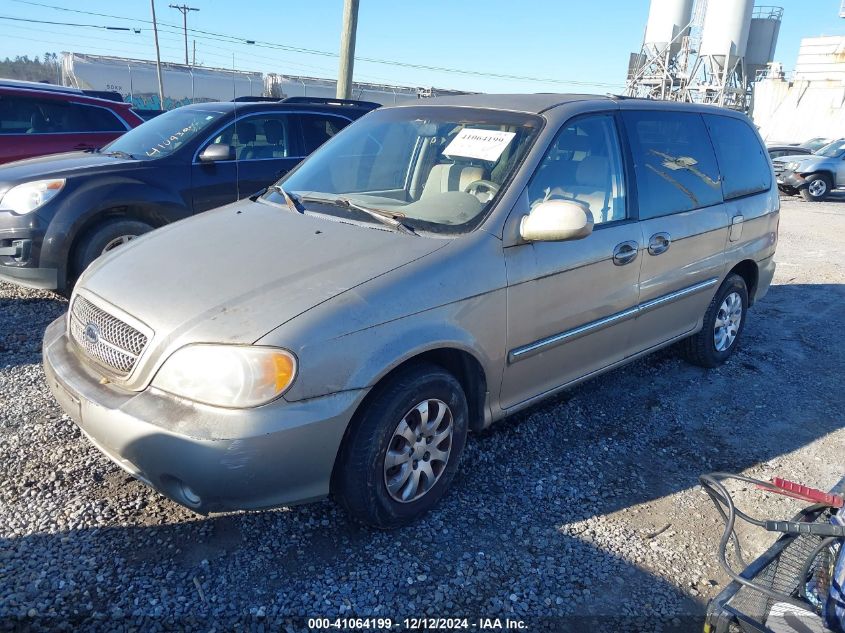 2004 Kia Sedona Ex/Lx VIN: KNDUP131146590459 Lot: 41064199