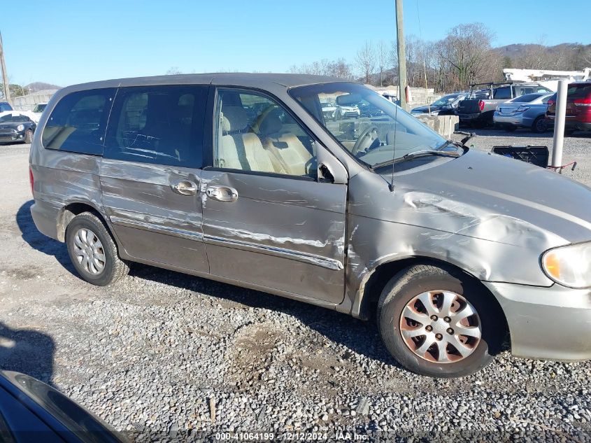 2004 Kia Sedona Ex/Lx VIN: KNDUP131146590459 Lot: 41064199