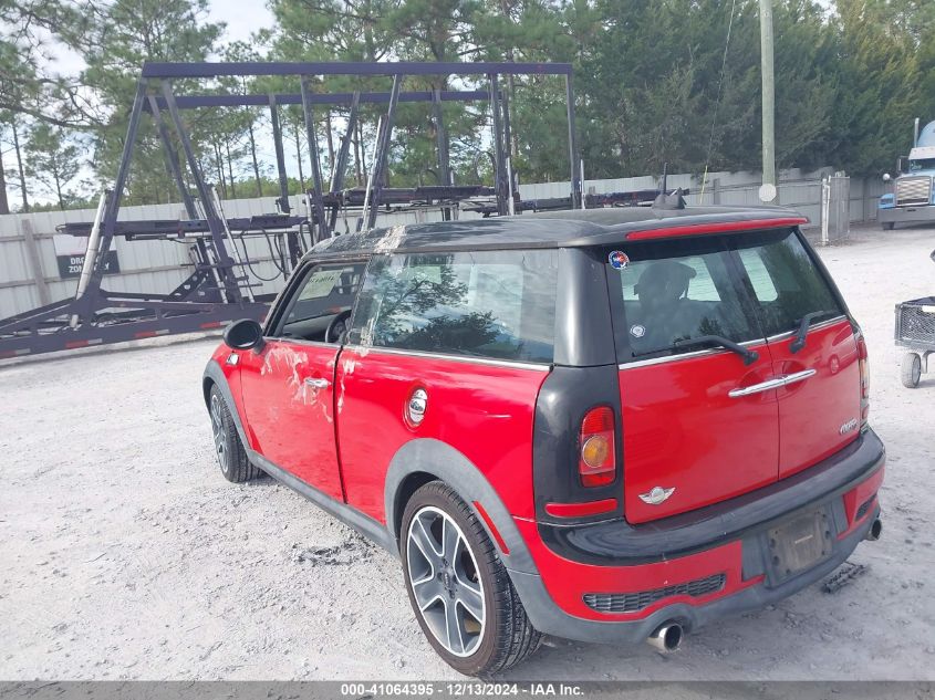 2008 Mini Cooper S Clubman VIN: WMWMM33578TP89298 Lot: 41064395