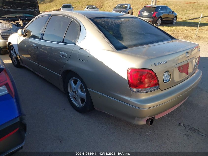 2000 Lexus Gs 300 VIN: JT8BD68S1Y0084863 Lot: 41064441