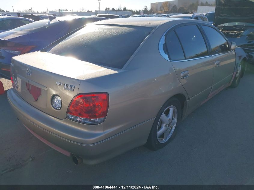 2000 Lexus Gs 300 VIN: JT8BD68S1Y0084863 Lot: 41064441