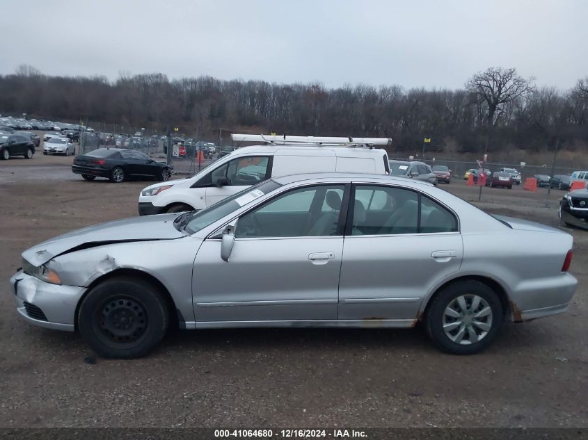 2002 Mitsubishi Galant Es/Ls VIN: 4A3AA46G02E119988 Lot: 41064680