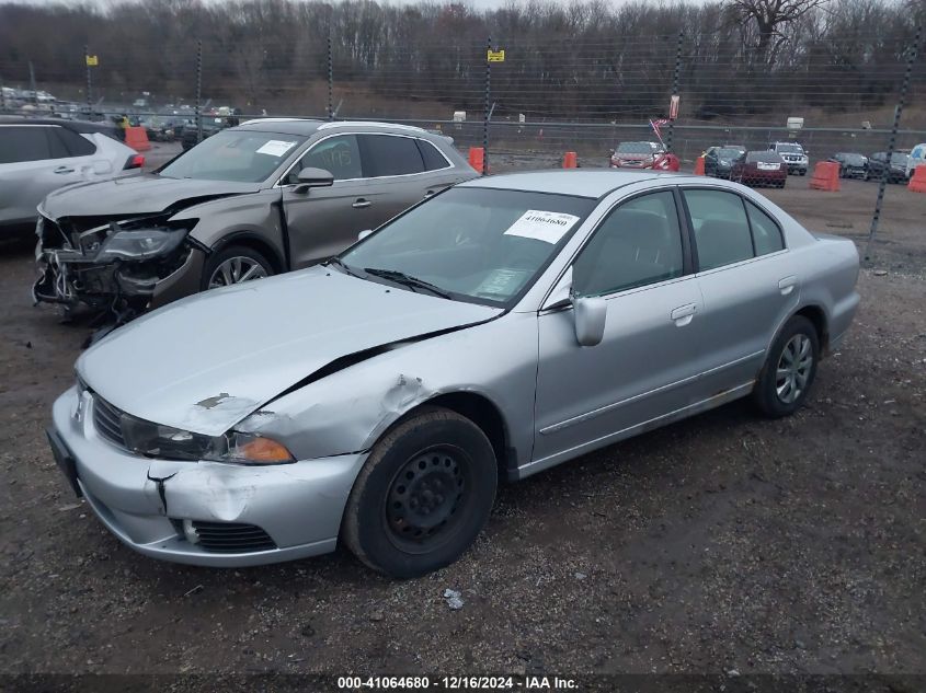 2002 Mitsubishi Galant Es/Ls VIN: 4A3AA46G02E119988 Lot: 41064680