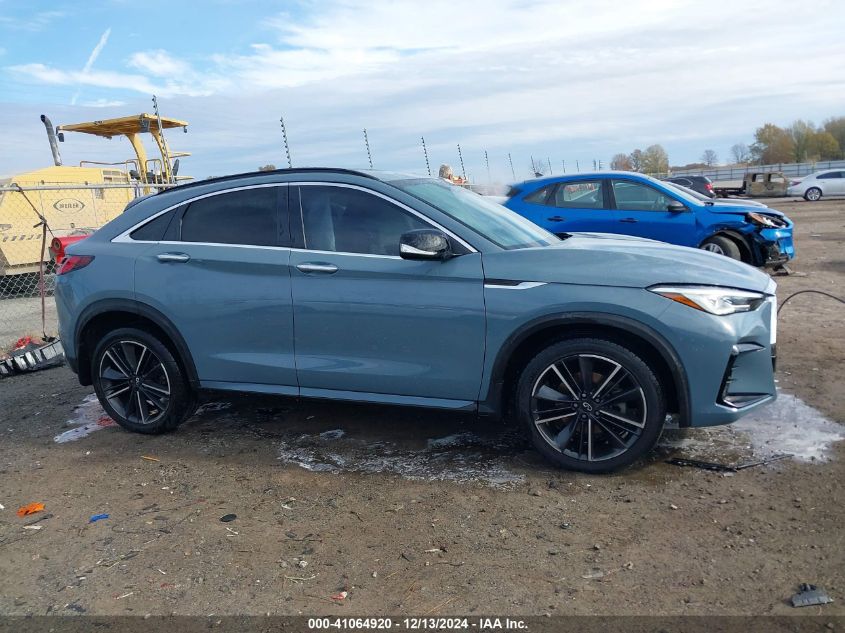 2022 Infiniti Qx55 Luxe Awd VIN: 3PCAJ5J39NF100503 Lot: 41064920