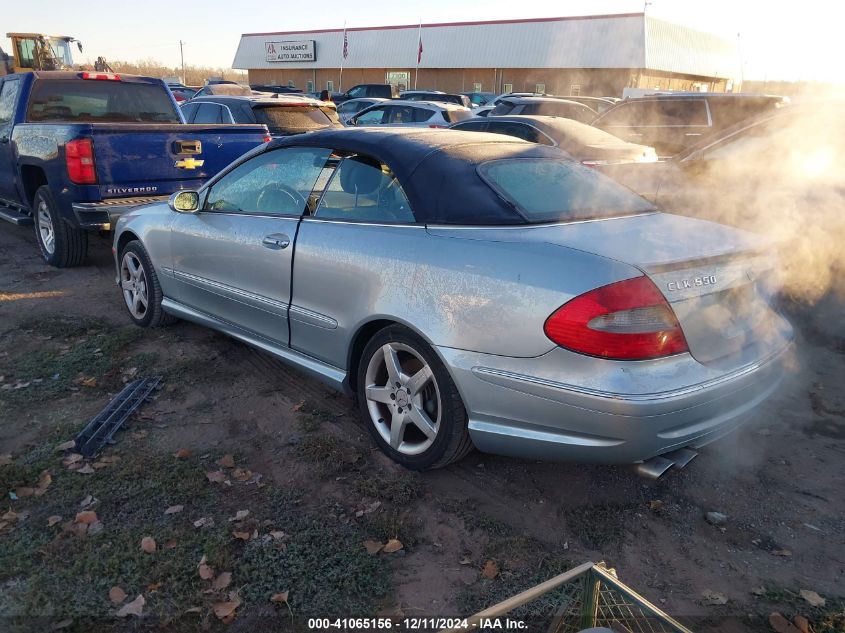 2007 Mercedes-Benz Clk 550 VIN: WDBTK72F27T085996 Lot: 41065156