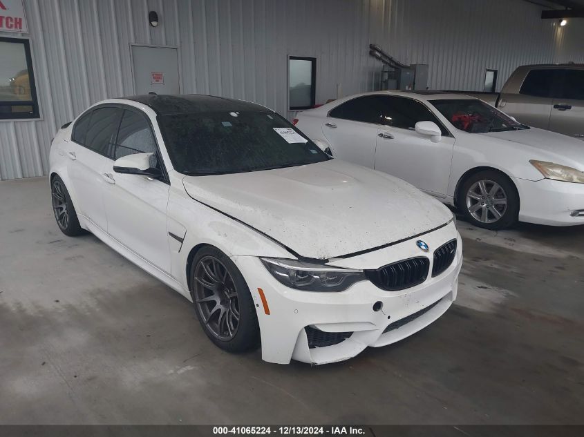 2018 BMW M3 Cs VIN: WBS8M9C56J5J80164 Lot: 41065224