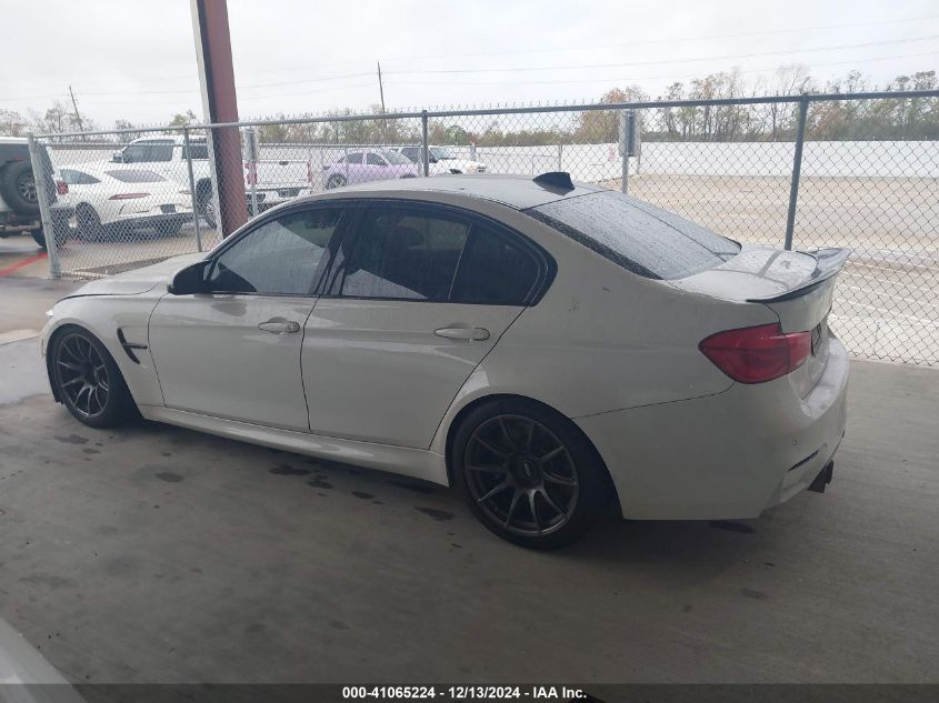 2018 BMW M3 Cs VIN: WBS8M9C56J5J80164 Lot: 41065224