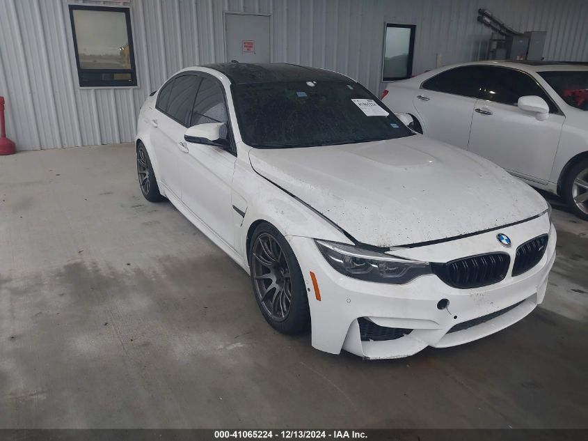 2018 BMW M3 Cs VIN: WBS8M9C56J5J80164 Lot: 41065224