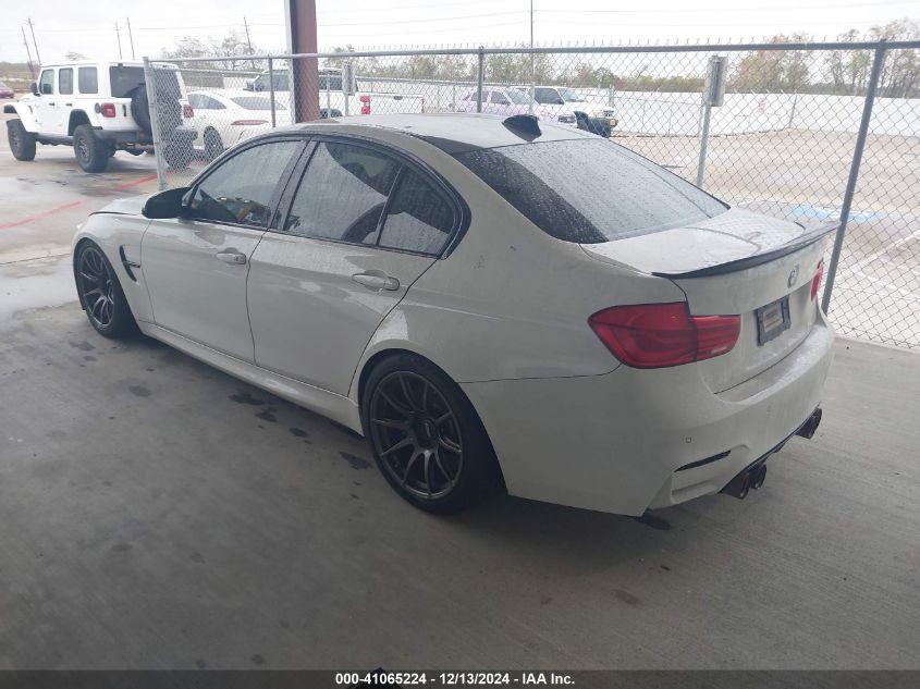 2018 BMW M3 Cs VIN: WBS8M9C56J5J80164 Lot: 41065224