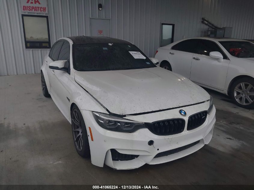 2018 BMW M3 Cs VIN: WBS8M9C56J5J80164 Lot: 41065224