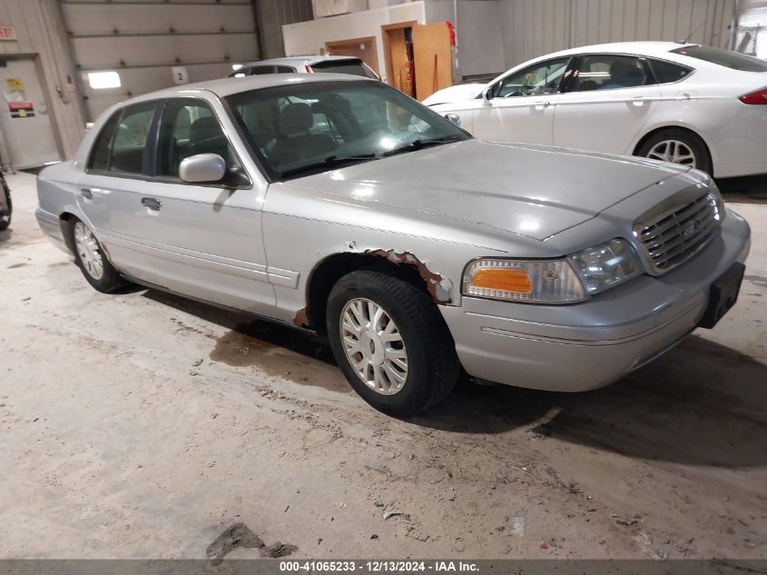 2003 Ford Crown Victoria Lx VIN: 2FAFP74WX3X165269 Lot: 41065233