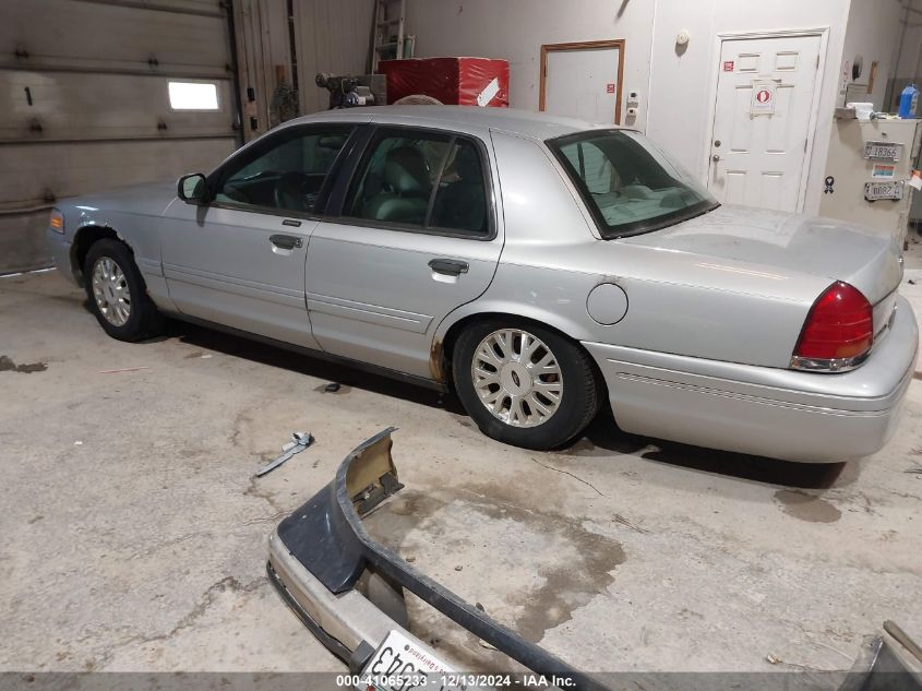 2003 Ford Crown Victoria Lx VIN: 2FAFP74WX3X165269 Lot: 41065233