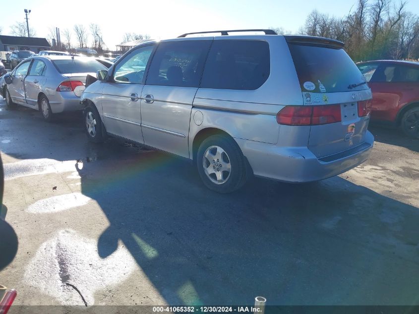 2001 Honda Odyssey Ex VIN: 2HKRL18721H507038 Lot: 41065352