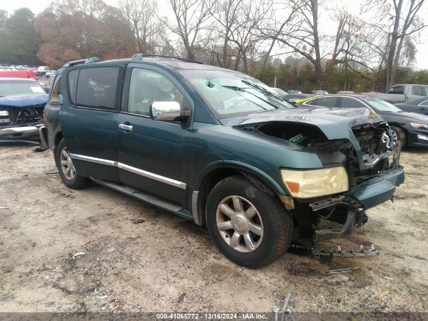 2004 Infiniti Qx56 VIN: 5N3AA08A64N800604 Lot: 41065772