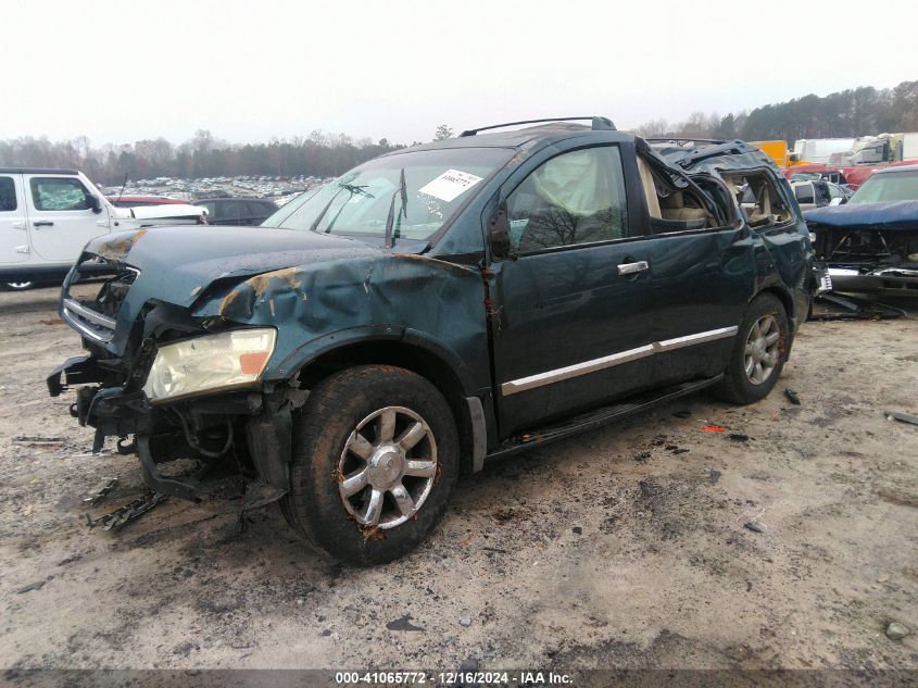 2004 Infiniti Qx56 VIN: 5N3AA08A64N800604 Lot: 41065772