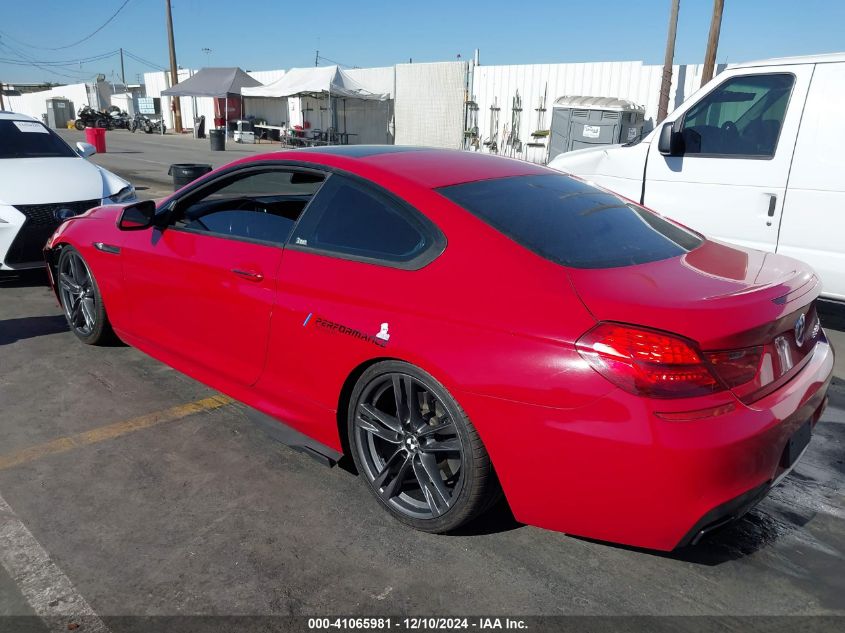 2012 BMW 650I VIN: WBALX3C5XCDV77159 Lot: 41065981