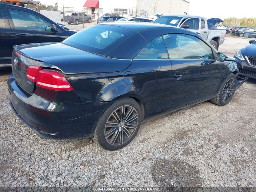 2013 Volkswagen Eos Sport VIN: WVWBW8AH7DV000614 Lot: 41066006