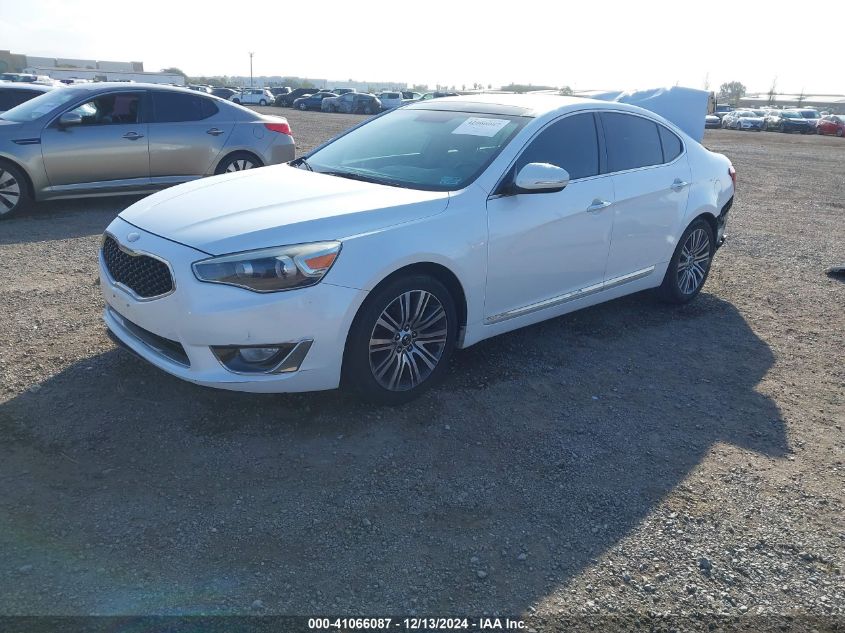 2014 Kia Cadenza Premium VIN: KNALN4D72E5121567 Lot: 41066087