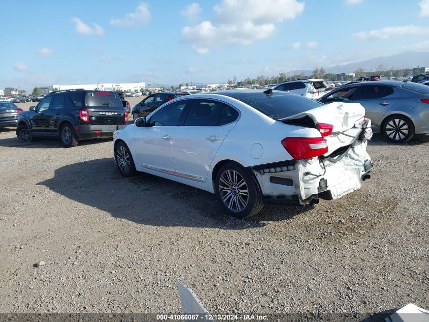 2014 Kia Cadenza Premium VIN: KNALN4D72E5121567 Lot: 41066087