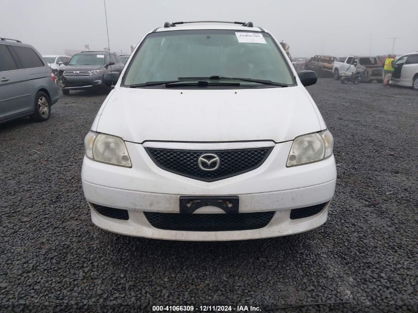 2002 Mazda Mpv Es/Lx VIN: JM3LW28JX20312311 Lot: 41066309