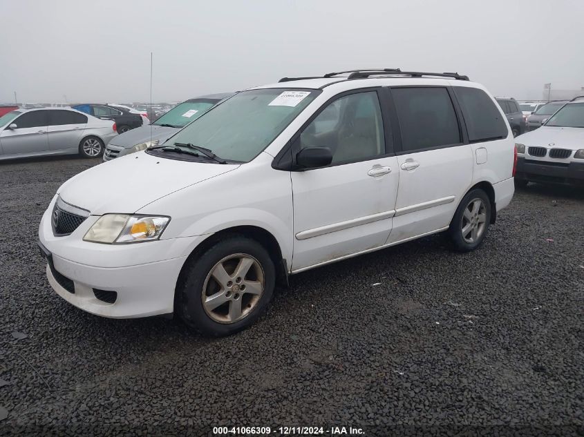 2002 Mazda Mpv Es/Lx VIN: JM3LW28JX20312311 Lot: 41066309