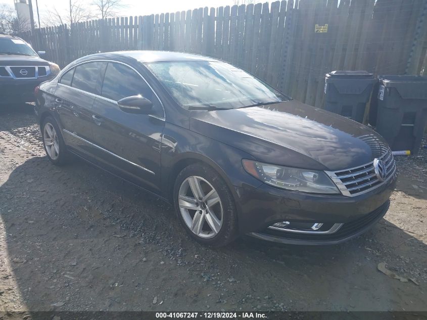 2013 Volkswagen Cc 2.0T Sport VIN: WVWBP7AN8DE509690 Lot: 41067247