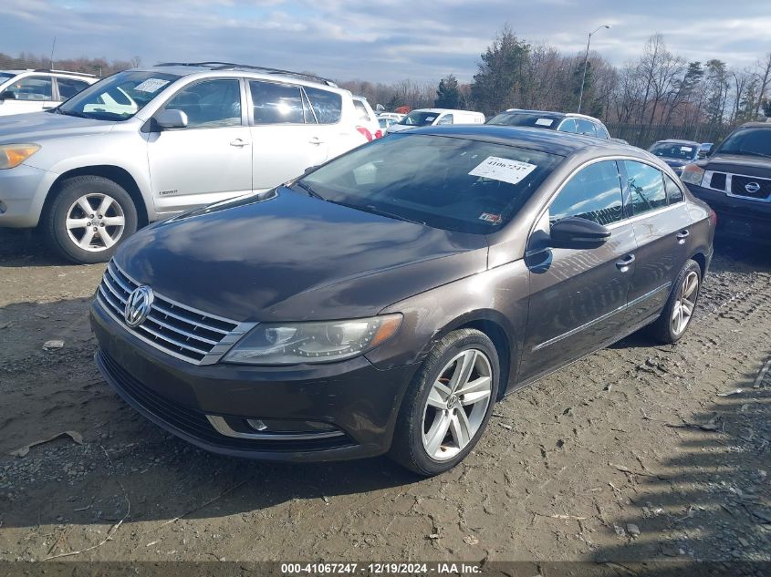 2013 Volkswagen Cc 2.0T Sport VIN: WVWBP7AN8DE509690 Lot: 41067247