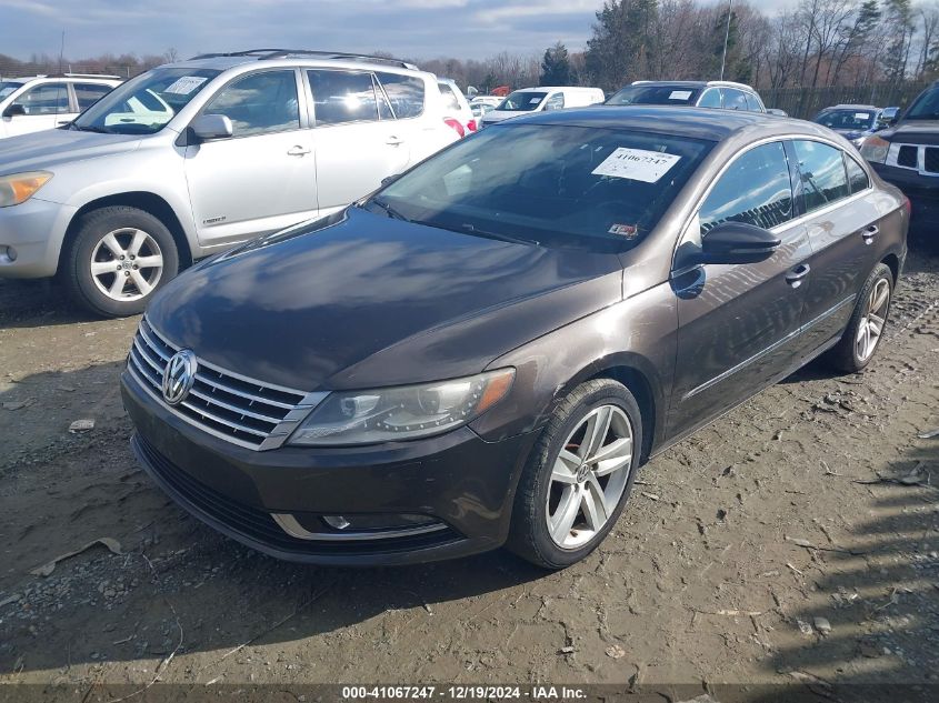 2013 Volkswagen Cc 2.0T Sport VIN: WVWBP7AN8DE509690 Lot: 41067247