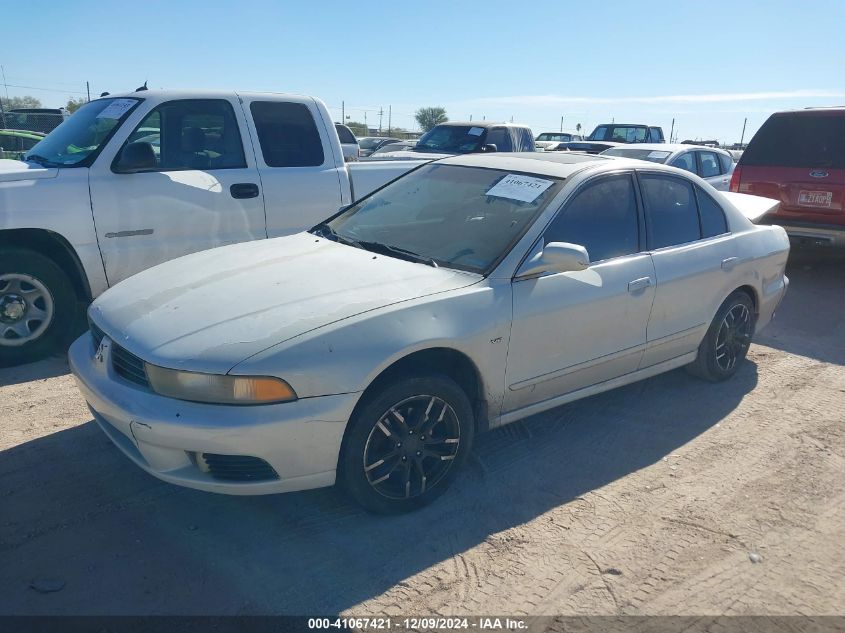 2002 Mitsubishi Galant Es/Gtz/Ls VIN: 4A3AA46H62E099996 Lot: 41067421