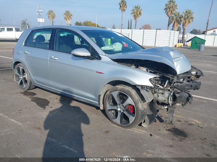 2017 Volkswagen Golf Gti Autobahn 4-Door/S 4-Door/Se 4-Door/Sport 4-Door VIN: 3VW4T7AU2HM072679 Lot: 41067620