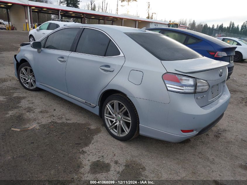 2010 Lexus Hs 250H Premium VIN: JTHBB1BA4A2026491 Lot: 41068099