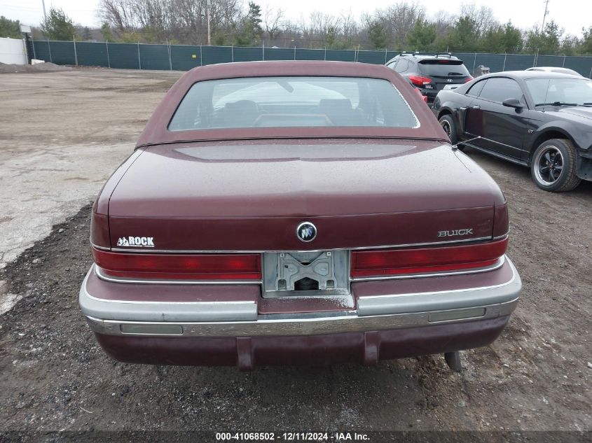 1992 Buick Roadmaster Limited VIN: 1G4BT5378NR447891 Lot: 41068502